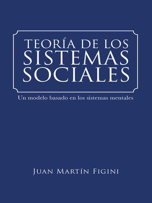 cover image of Teoría De Los  Sistemas Sociales